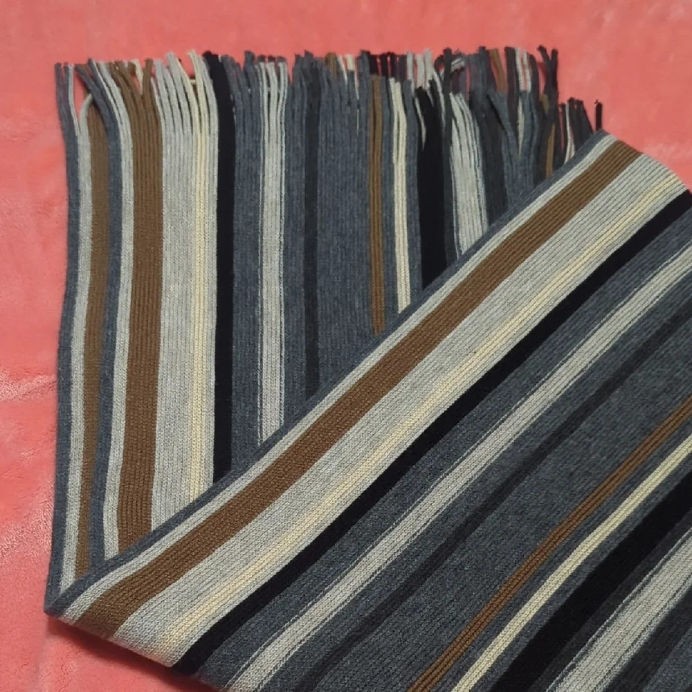 Striped Men's Scarf